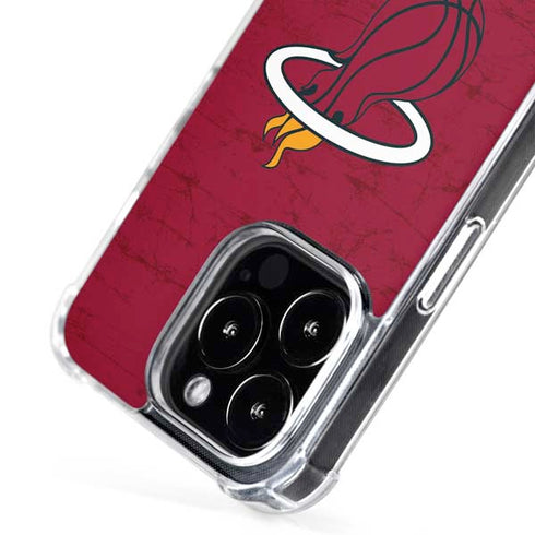NBA Miami Heat Red Primary Logo iPhone 16 Pro Max MagSafe Case