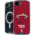 NBA Miami Heat Red Primary Logo iPhone 16e MagSafe Case