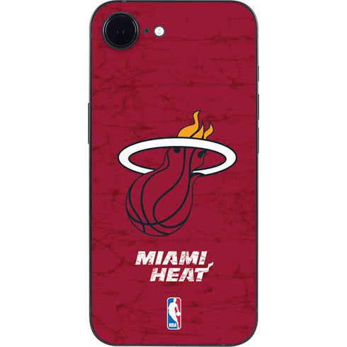 NBA Miami Heat Red Primary Logo iPhone 16e Skin