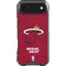 NBA Miami Heat Red Primary Logo iPhone 17 Air Clear Case
