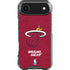 NBA Miami Heat Red Primary Logo iPhone 17 Air Clear Case