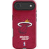 NBA Miami Heat Red Primary Logo iPhone 17 Air Impact Case