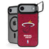 NBA Miami Heat Red Primary Logo iPhone 17 Air Kickstand Case