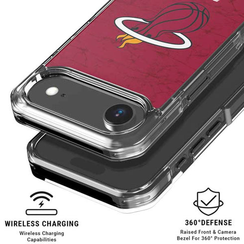NBA Miami Heat Red Primary Logo iPhone 17 Air MagSafe Case