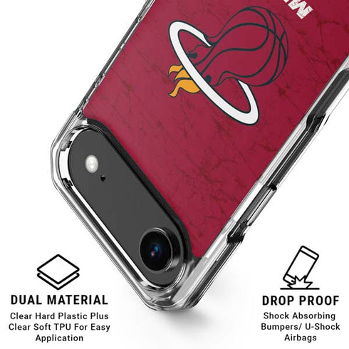 NBA Miami Heat Red Primary Logo iPhone 17 Air MagSafe Case