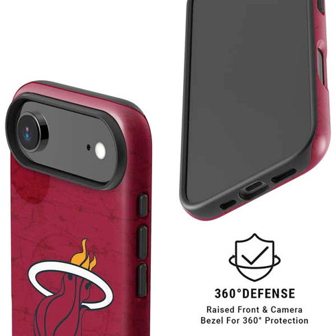 NBA Miami Heat Red Primary Logo iPhone 17 Air Magsafe Impact Case