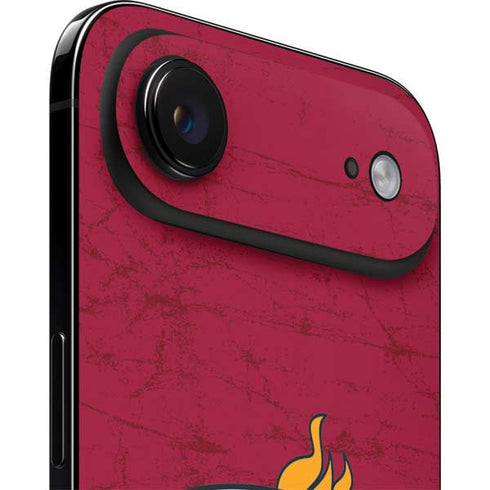 NBA Miami Heat Red Primary Logo iPhone 17 Air Skin