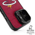 NBA Miami Heat Red Primary Logo iPhone 17 Kickstand Case