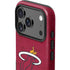NBA Miami Heat Red Primary Logo iPhone 17 Pro Impact Case