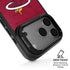 NBA Miami Heat Red Primary Logo iPhone 17 Pro Kickstand Case