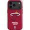 NBA Miami Heat Red Primary Logo iPhone 17 Pro Magsafe Impact Case