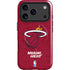 NBA Miami Heat Red Primary Logo iPhone 17 Pro Magsafe Impact Case
