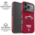 NBA Miami Heat Red Primary Logo iPhone 17 Pro Magsafe Impact Case