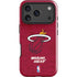 NBA Miami Heat Red Primary Logo iPhone 17 Pro Max Impact Case