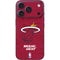 NBA Miami Heat Red Primary Logo iPhone 17 Pro Skin