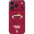 NBA Miami Heat Red Primary Logo iPhone 17 Pro Skin