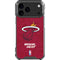 NBA Miami Heat Red Primary Logo iPhone 18 Pro Max Clear Case