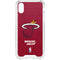 NBA Miami Heat Red Primary Logo iPhone XS Clear Case