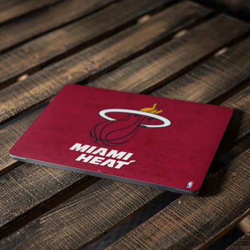 NBA Miami Heat Red Primary Logo Apple MacBook Air Skin