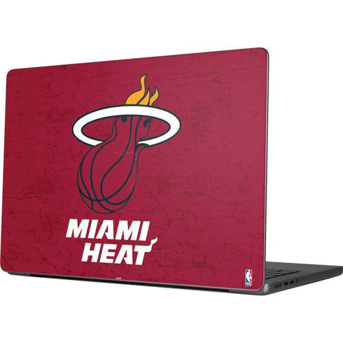NBA Miami Heat Red Primary Logo Apple MacBook Pro 14-inch Skin