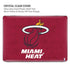 NBA Miami Heat Red Primary Logo MacBook Cases