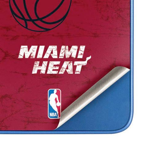 NBA Miami Heat Red Primary Logo Moto G Play 4G (2024) Skin