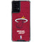 NBA Miami Heat Red Primary Logo Moto G Power 5G (2024) Clear Case