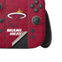 NBA Miami Heat Red Primary Logo Nintendo Switch 2 (2025) Joy-Con Controller Skin