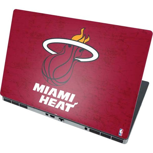 NBA Miami Heat Red Primary Logo Dell Precision Skin