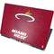 NBA Miami Heat Red Primary Logo Dell Precision Skin