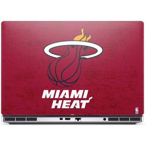 NBA Miami Heat Red Primary Logo Dell Precision Skin