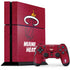 NBA Miami Heat Red Primary Logo PlayStation PS4 Skins