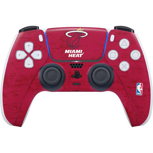 NBA Miami Heat Red Primary Logo PlayStation PS5 Skins