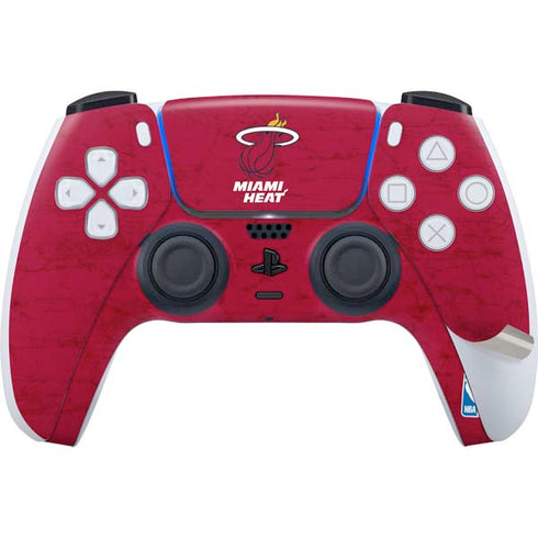 NBA Miami Heat Red Primary Logo PS5 Pro Bundle Skin