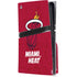 NBA Miami Heat Red Primary Logo PS5 Pro Disk Console Skin
