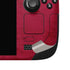 NBA Miami Heat Red Primary Logo Steam Deck Handheld Gaming Computer OLED Skin