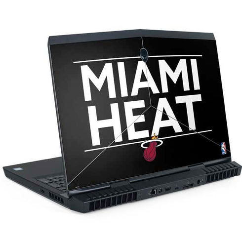 NBA Miami Heat Standard - Black Dell Alienware Skin
