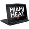 NBA Miami Heat Standard - Black Dell Alienware Skin