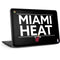 NBA Miami Heat Standard - Black HP Chromebook Skin