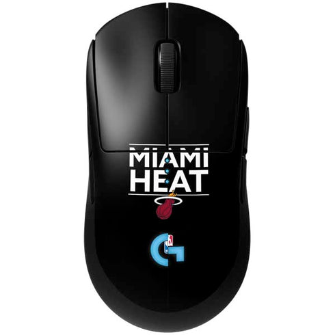 NBA Miami Heat Standard - Black G Pro Wireless Gaming Mouse Skin