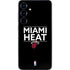 NBA Miami Heat Standard - Black Galaxy A16 5G Skin