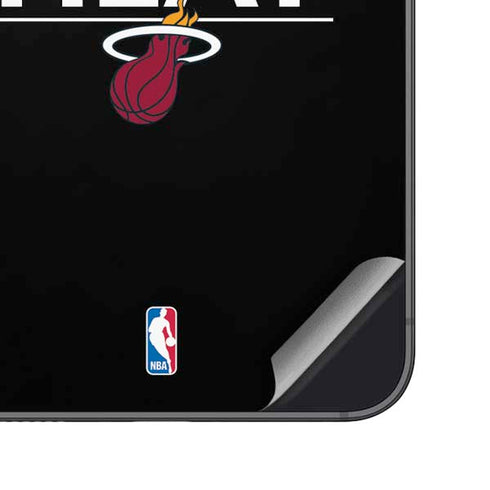 NBA Miami Heat Standard - Black Galaxy A16 5G Skin
