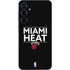 NBA Miami Heat Standard - Black Galaxy A35 5G Skin