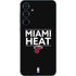 NBA Miami Heat Standard - Black Galaxy A36 5G Skin