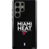 NBA Miami Heat Standard - Black Galaxy S23 Ultra Pro Case