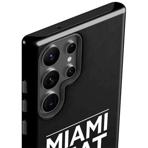 NBA Miami Heat Standard - Black Galaxy S23 Ultra Pro Case