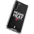 NBA Miami Heat Standard - Black Galaxy S24 FE Clear Case