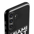 NBA Miami Heat Standard - Black Galaxy S25 Impact Case