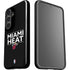 NBA Miami Heat Standard - Black Galaxy S25 Impact Case