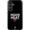 NBA Miami Heat Standard - Black Galaxy S25 Plus Impact Case